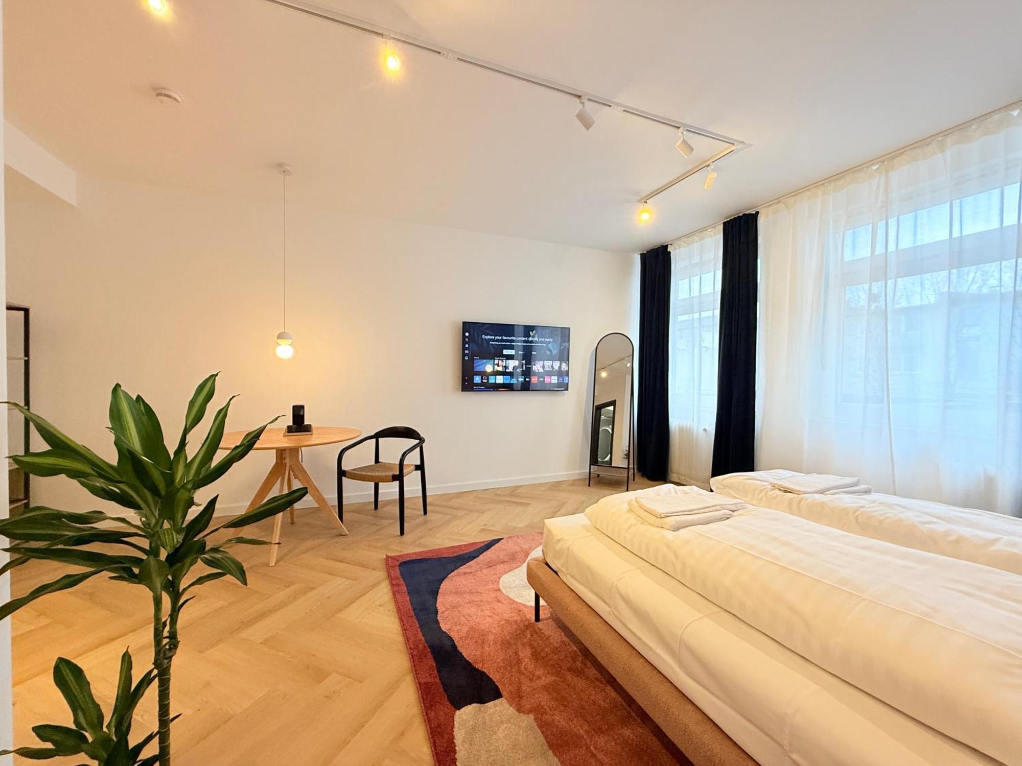 Stayzz By Homyzz - Modern Studios Alsterdorf -Winterhude- Stadtpark 함브루크 외부 사진